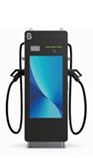 BGDC60-D 2 Guns DC EV Charging Advertising Station BGDC Series